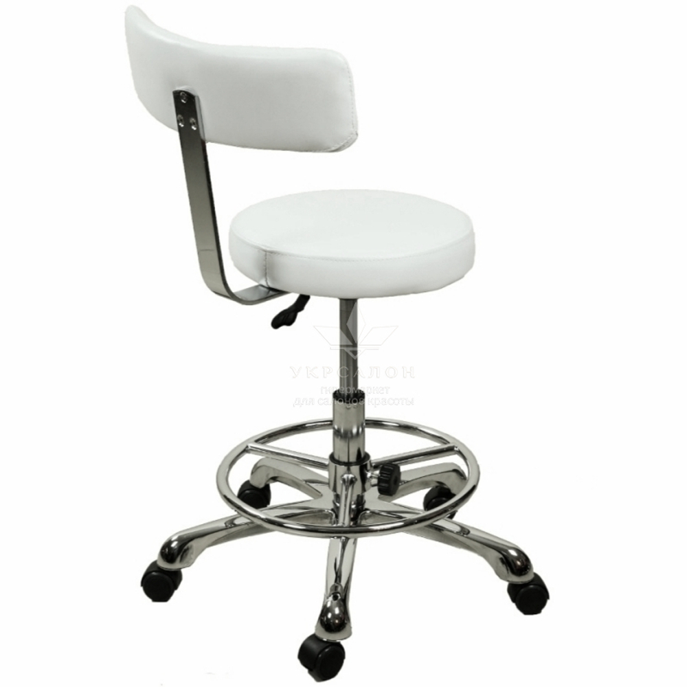 Стільчик майстра зі спинкою на пневматику ZD-2116