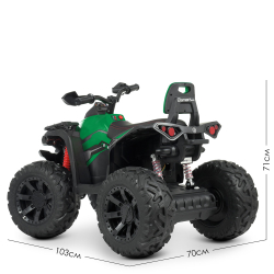 Детский электроквадроцикл 180W 4WD Bambi M 4795EBLR