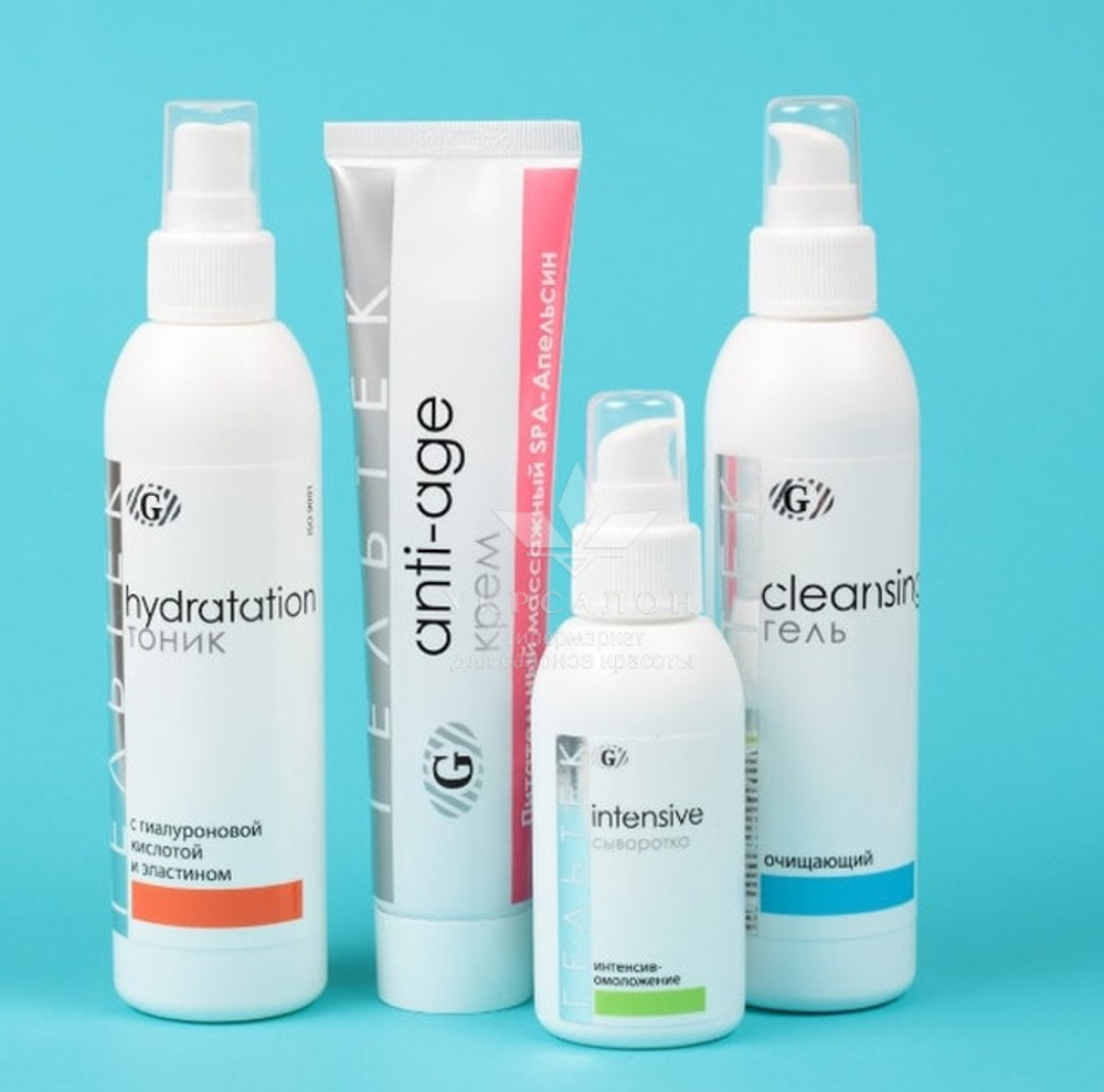 Крем SPA живильний масажний серії Anti-Age, Гельтек апельсин