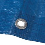 Тент 3х3 от дождя и снега, затеняющий 60г./м2. Ламинированный с кольцами.