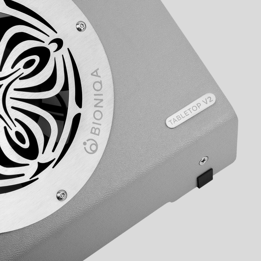 Настольная вытяжка для маникюра Bioniqa Tabletop V2 Grey