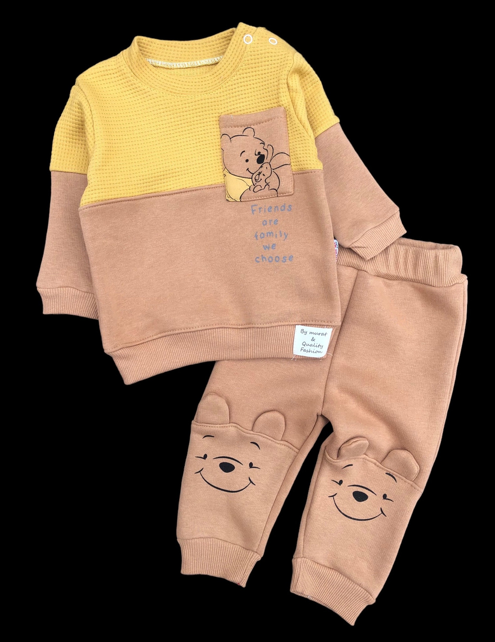 Костюм 2в1: світшот, штани "Вінні", трьохнитка з начосом ТМ "Murat Baby" (74 см)