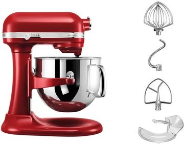 Планетарний міксер KitchenAid Artisan 5KSM7580XEER із підйомною чашею червоний
