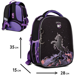Рюкзак каркасний YES H-100 Magic Unicorn (арт. 559543)