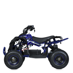 Детский/подростковый квадроцикл на аккумуляторе Prof1 Sprint 26 км/ч 1000W (MP3)