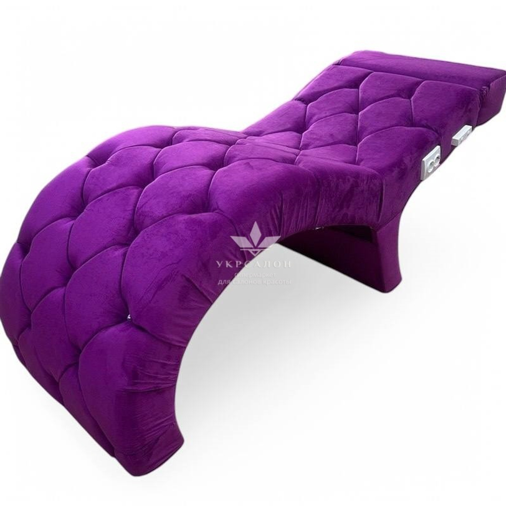 Анатомическая кушетка Mark 333-01 с регулировкой подголовника для лашмейкеров и бровистов