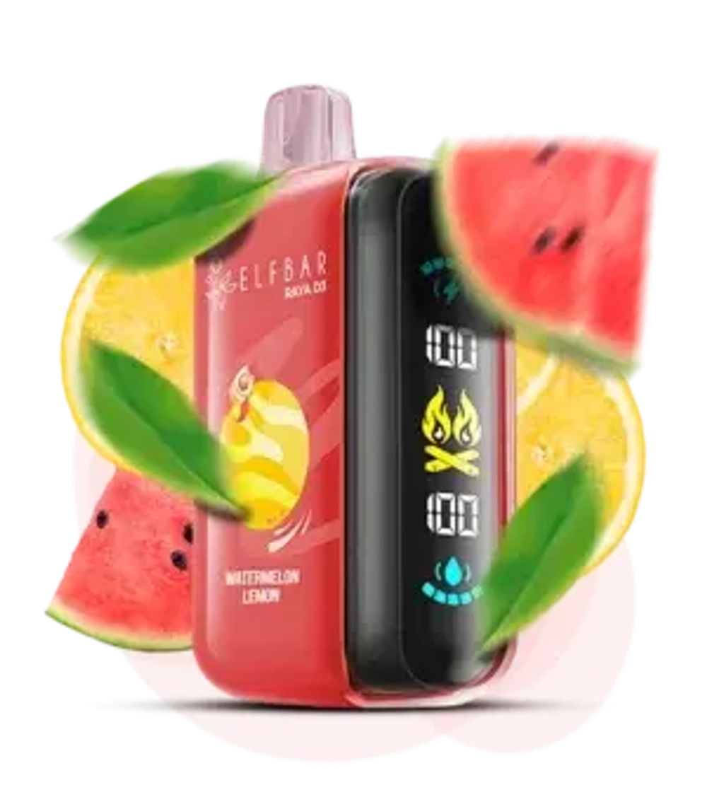 Elf Bar Raya D3 - Watermelon Lemon (5% nic)