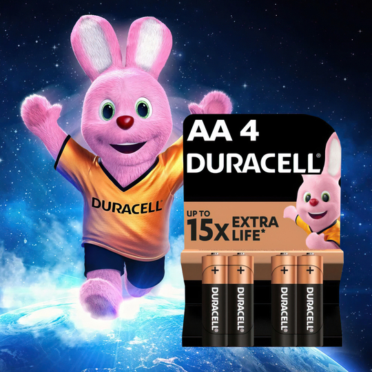 Батарейки Duracell Alkaline AA (LR06) MN1500 4 шт