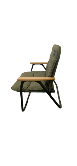 Кресло складное с накидкой зеленый