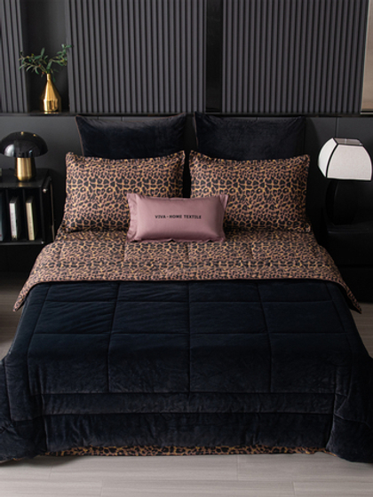 Комплект постельного белья Сатин Velouria Luxe с Одеялом VL004