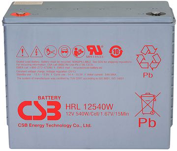 Акумулятор для ДБЖ CSB Battery HRL12540W