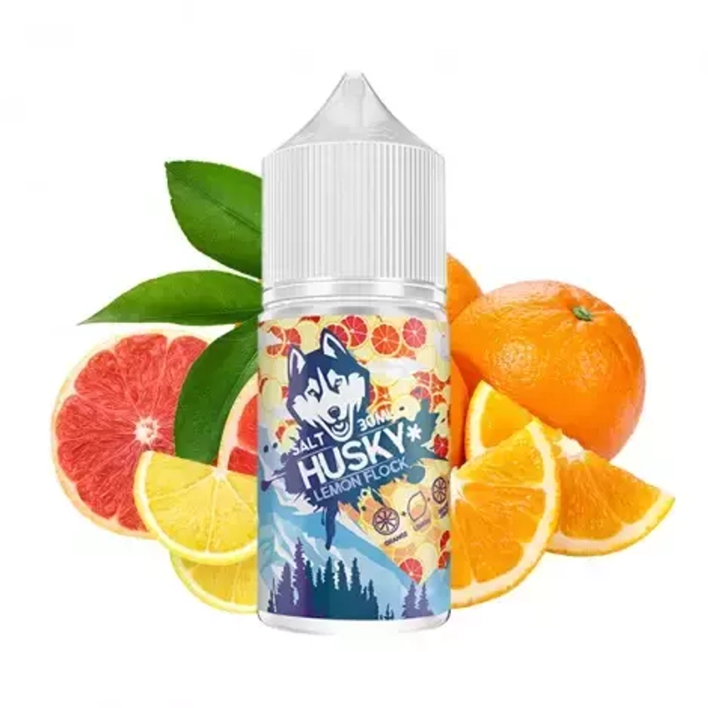 Husky Malaysian Salt-Lemon Flock (orange, greifruit, lemon, ice)
