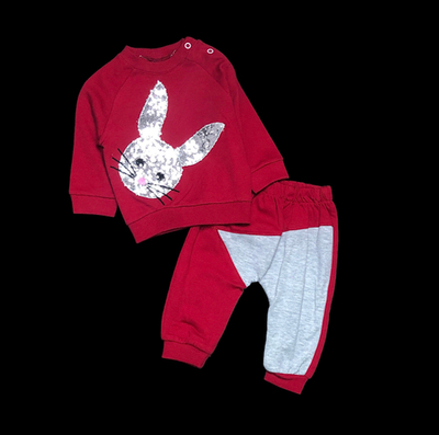 Костюм 2в1: світшот, штани "Зайченя", бавовна ТМ "Citir"