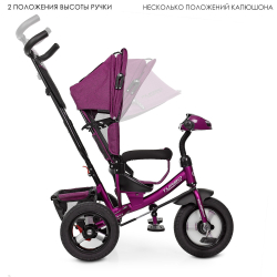 Детский трехколесный велосипед Turbo Trike M 3115HA Лен