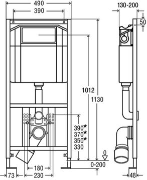Інсталяція VIEGA Eco Plus 606664