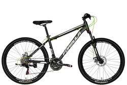 Велосипед горный алюминиевый 26 дюймов Formula Motion DD 2024, рама 16"
