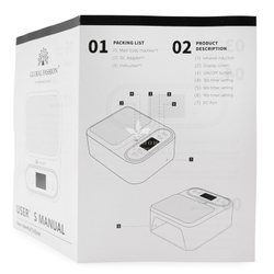 Лампа для маникюра Global Fashion L1004, 100W