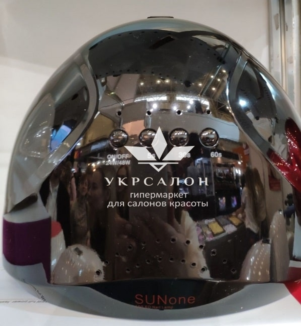 Лампа для манікюру led + uv sun one, 48w