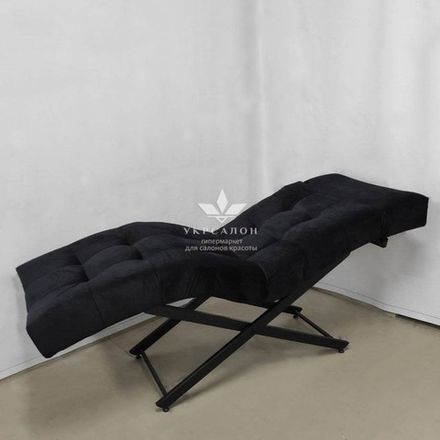 Анатомічна кушетка Tertio Black для лашмейкерів та бровістів