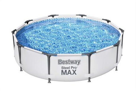 Бассейн каркасный круглый Bestway 56406 Steel Pro Max 305х76 cм, 4678 л