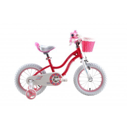 Детский двухколесный велосипед для девочки Royal Baby Stargirl 18 дюймов RB18G-1 с корзиной