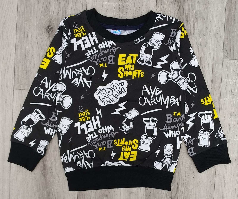 Світшот "Eat my shorts", бавовна ТМ "Han"