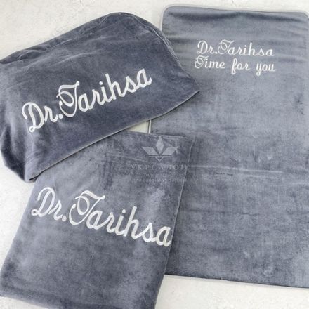 Комплект текстилю для косметологічного кабінету 3 в 1