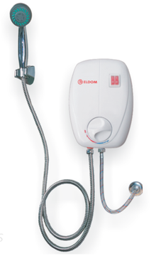 Водонагрівач ELDOM Betta 6,5 kw (3+3,5) душ 72486B