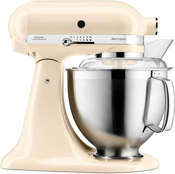 Планетарний міксер KitchenAid Artisan 5KSM185PSEAC з відкидним блоком кремовий