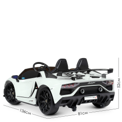 Детский двухместный электромобиль спорткар Lamborghini (Ламборгини) M 4788EBLR (24V)
