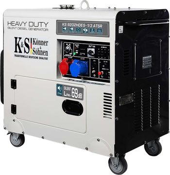 Генератор дизельний Konner&Sohnen KS 9202HDES-1/3 ATSR
