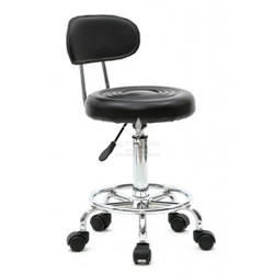 Cтульчик мастера эконом со спинкой