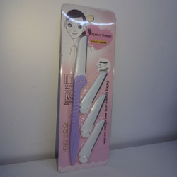 Триммер для бровей, со сменными лезвиями