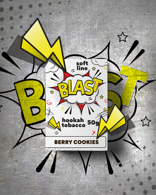 Табак Blast Soft Berry cookies (Ягодное Печенье) 50g