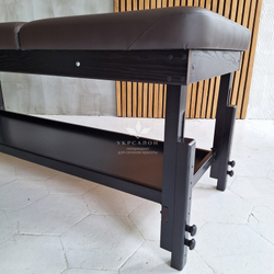 Стаціонарний масажний стіл KP-10 Brown