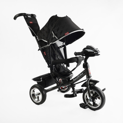 Дитячий триколісний велосипед Best Trike 6588 піна/фара, з батьківською ручкою