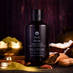 Олія Детокс для тіла Сарвавішаді 250 мл, SPA Ceylon