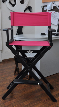 Складаний стілець для візажу Apolo 6 black