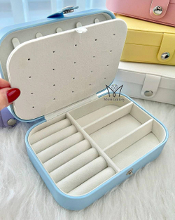 Шкатулка для украшений (голубой)