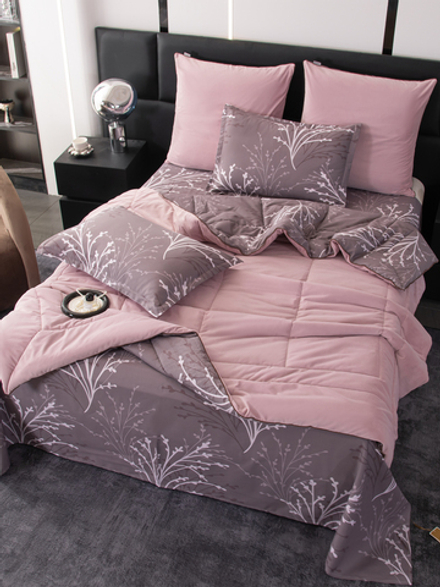 Комплект постельного белья Сатин Velouria Luxe с Одеялом VL006