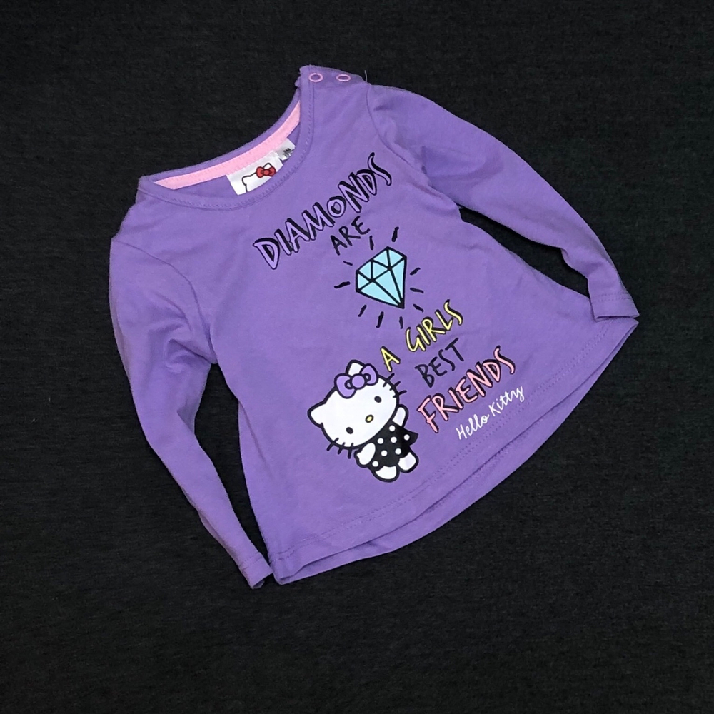 Реглан "Hello Kitty", бавовна ТМ "TVM" (62 см)
