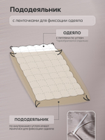 Комплект постельного белья Сатин-Жаккард Тессоро MT002