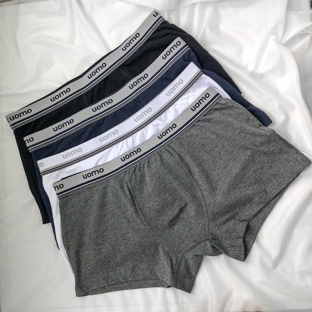 Чоловічі труси з написом на резинці