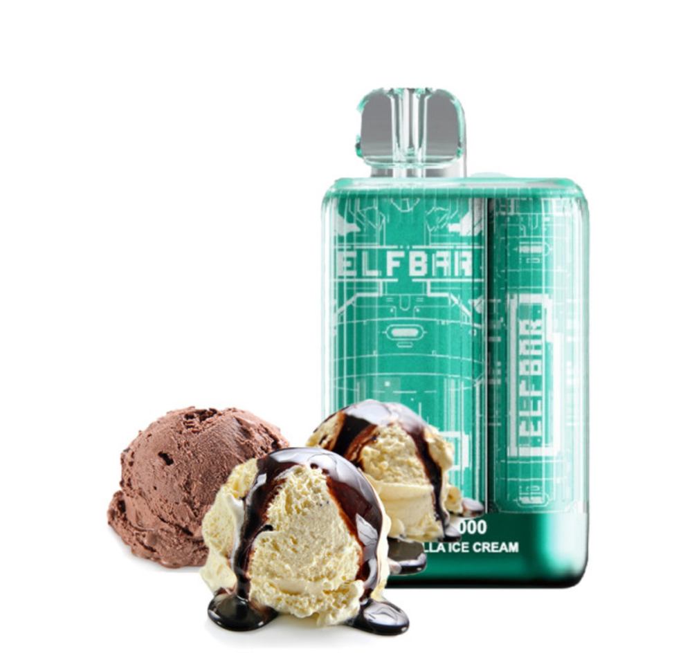 ElfBar TE 5000 Vanilla IceCream (Эльф Бар Ванильное Мороженное)
