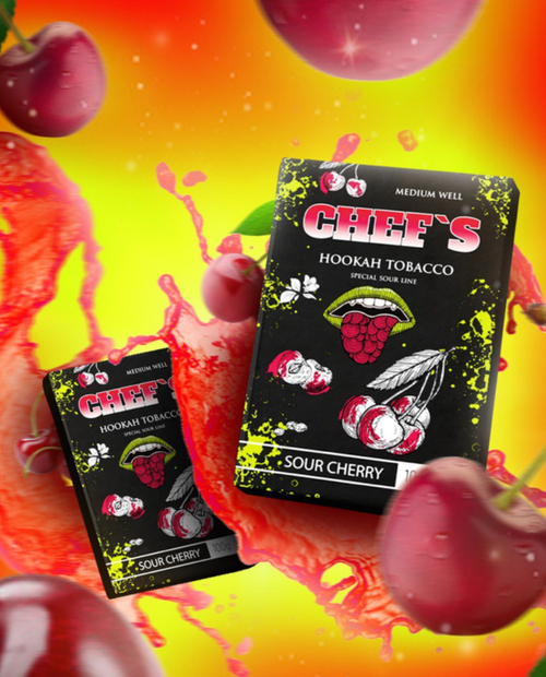 Табак для кальяна Chef’s Sour Cherry (Кислая Вишня) 40г | 100г
