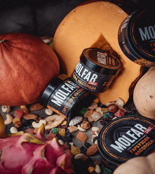 Табак Molfar Тыквенное Наслаждение (Мольфар Тыква Пряности) | Chill Line 100г