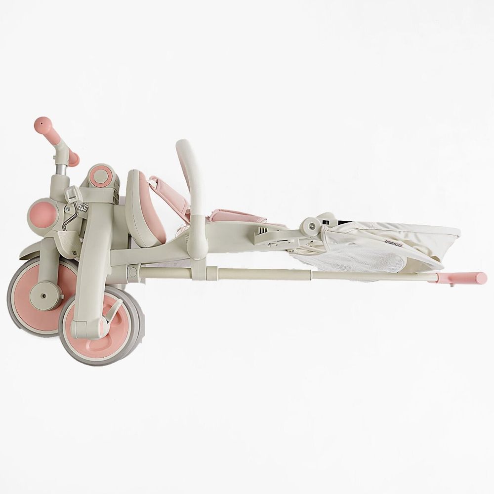 Дитячий триколісний велосипед-трансформер Best Trike BS-12 EVA складний