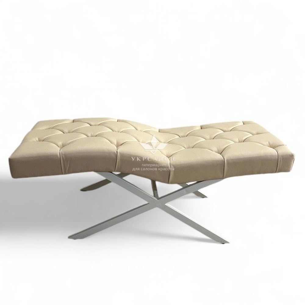 Анатомічна кушетка Mark 444-12 з гудзиками для лашмейкерів та бровістів