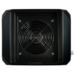 Настольная маникюрная вытяжка с HEPA фильтром Teri Diamond, цвет черный (сетка черная)