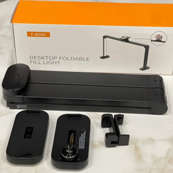 Бестеневая настольная лампа трансформер F-800E, черная